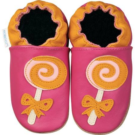 new soft sole baby leather shoes LOLLIPOP (12-18 mo)