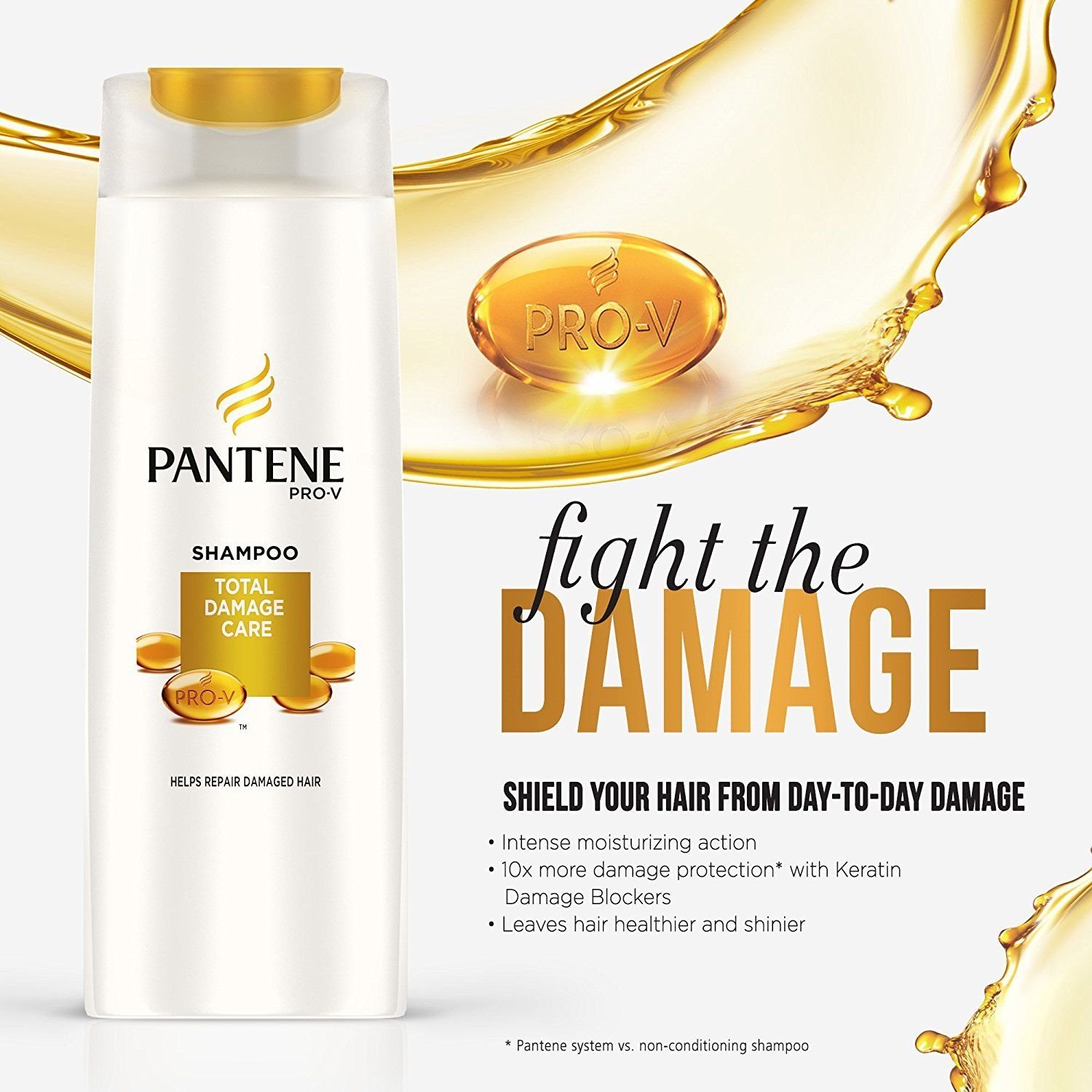 Pantene Pro V Total Damage Care Shampoo 340ml