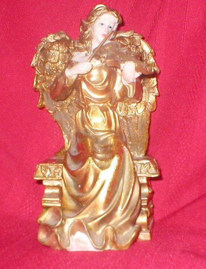 Golden Angel with Violin