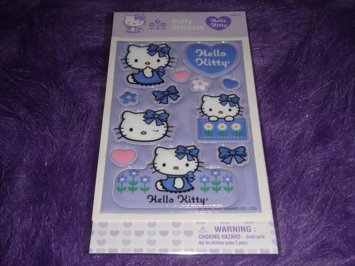 Hello Kitty Big Puffy Sticker Sheet