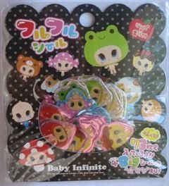 Q-Lia Baby Infinite Kewpie Cuties Sticker Sack Kawaii