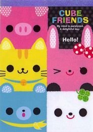 Kamio Japan Cutie Cube Friends Large Memo Kawaii