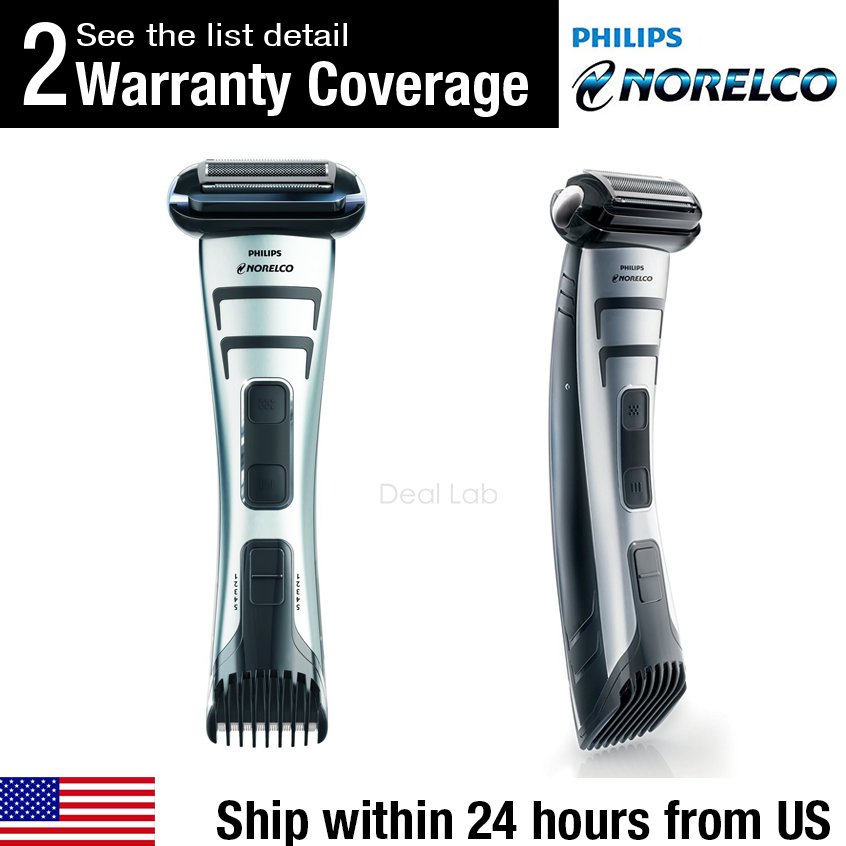 Philips Norelco Bodygroom Series 7100 BG2040 Dual Sided Water Proof