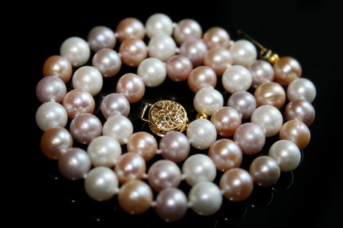 SALE!! - Genuine Multi-Color Akoya Pearls Necklace