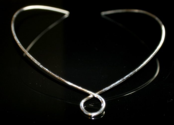 SALE!! - 925 Sterling Silver Choker 2mm loop