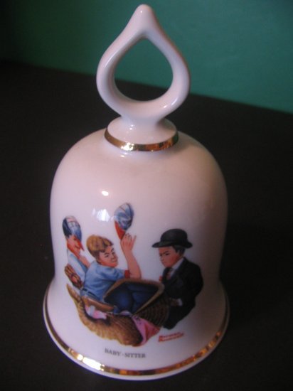 BABY - SITTER of Norman Rockwell Collection