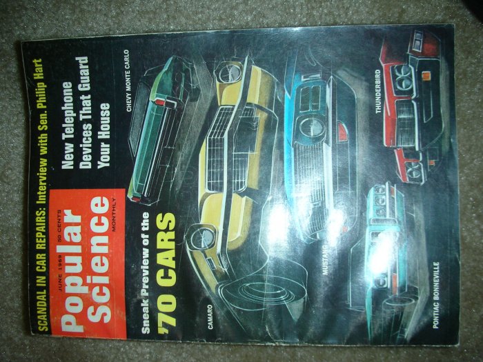 Vintage Popular Science Magazines