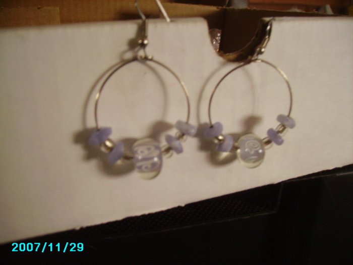Lavender Hoops