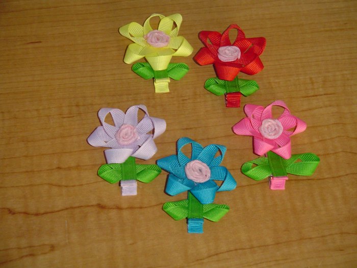 FLOWER HAIR CLIP
