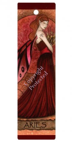 Aries Faery bookmark, BJG-03 Ari
