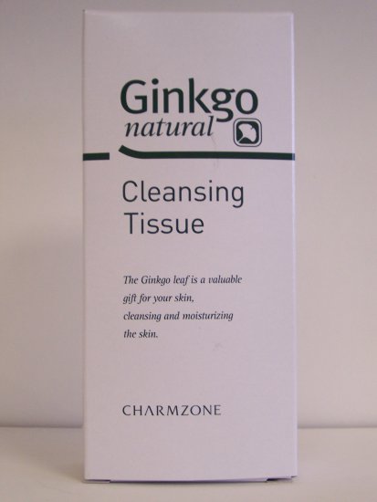 ginkgo cleaning tissue (洁面巾)