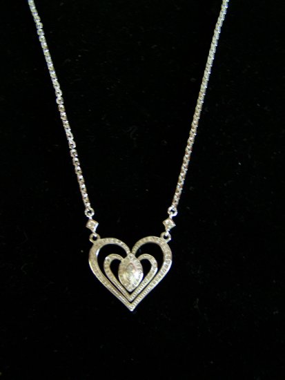 big heart necklace