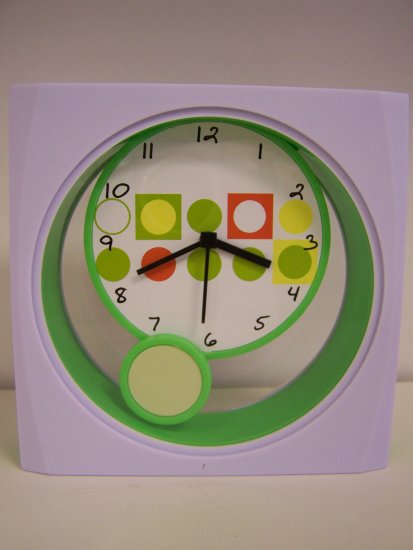 green clock