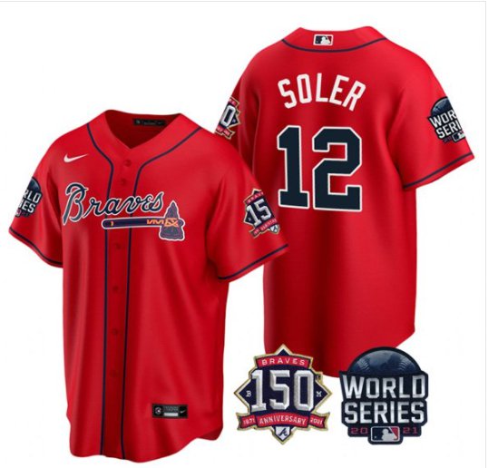 soler braves jersey