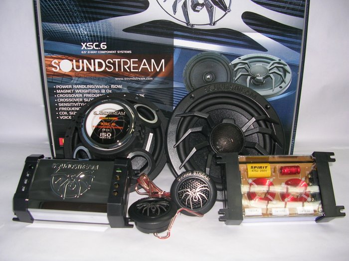 SOUNDSTREAM XSC.6 COMPONENT SET
