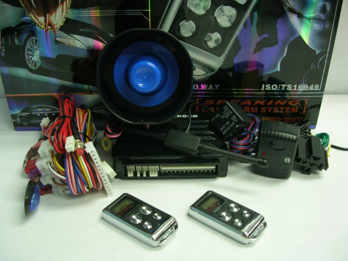 Black Cobra Talking Alarm