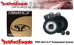 ROCKFORD FOSGATE FNX-2614 6.5" Component System