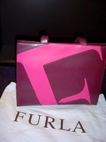 Furla - Purple/Pink Italian Leather Shoulder Bag