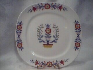 Taylor Smith Taylor "Indian Tree" Vintage China Plate Conversation