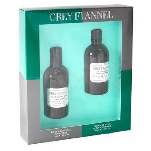 GREY FLANNEL by Geoffrey Beene - Gift Set -- 4 oz Eau De Toilette Spray + 4 oz After Shave (Men)