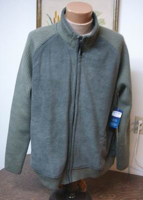 Denver Hayes Solar fleece Jacket zipper cardigan 2XL NEW