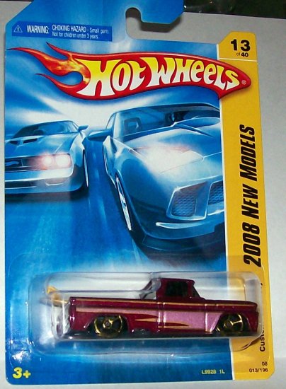 Hot Wheels 2008 new models #13 custom '62 chevy w/surf board