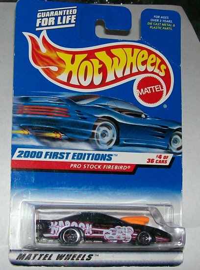 Hot Wheels 2000 FE "PRO STOCK FIREBIRD"