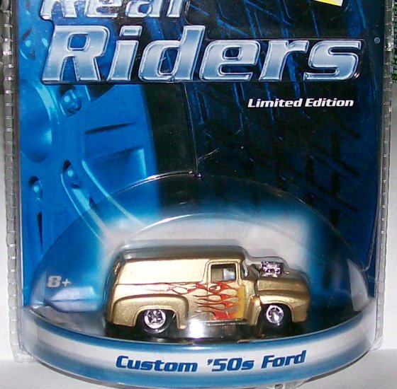 HOT WHEELS 2005 REAL RIDERS CUSTOM 50s FORD