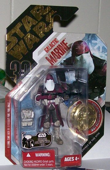 STAR WARS 30TH ANNV.GOLD COIN "GALACTIC MARINE"#02