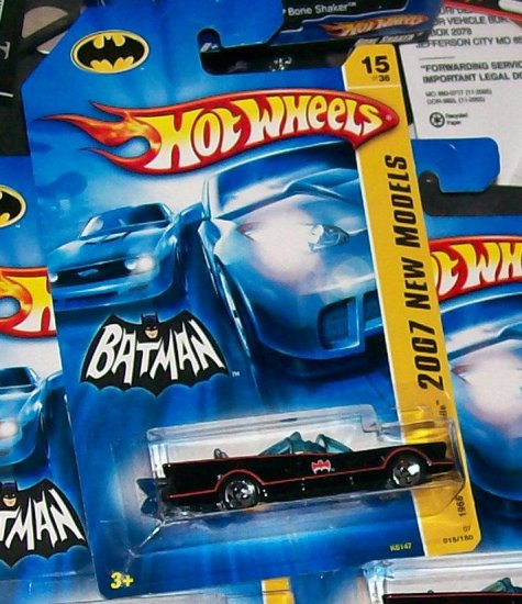 Hot Wheels 2007 NEW MODELS #15 T.V. SERIE 66 BATMOBILE