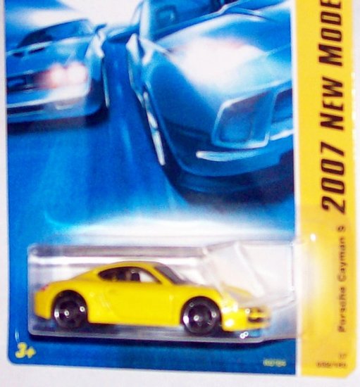 Hot Wheels 2007 NEW MODELS #32 PORSCHE CAYMAN PEARL YELLOW