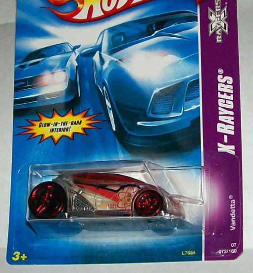 HOT WHEELS 2007 #72 X-RAYCERS "VANDETTA"