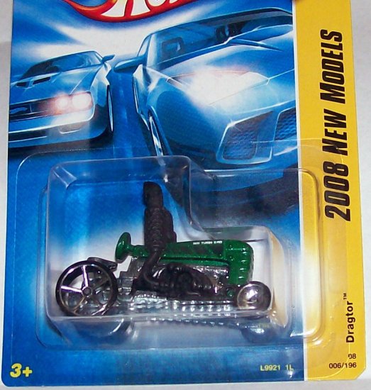 HOT WHEELS 2008 NEW MODELS #6 "DRAGTOR" BRAND NEW HTF