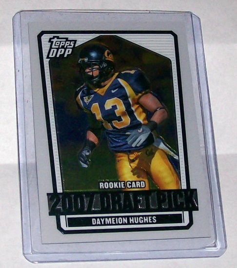 TOPPS DRAFT PICKS 2007 "DAYMEION HUGHES" SILVER CHROME #'D 143/299