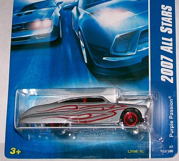 HOT WHEELS 2007 ALL STARS "PURPLE PASSION" SILVER