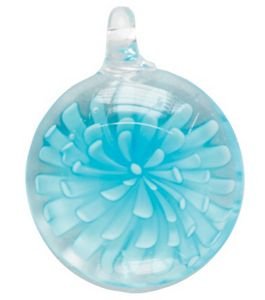 Blue Flower Pendant