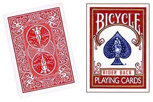 Bicycle Rider Back (Red)