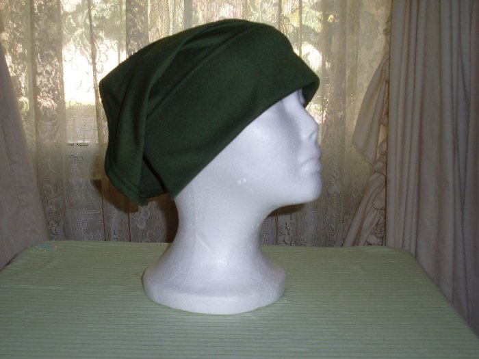 dark olive green hijab underscarf