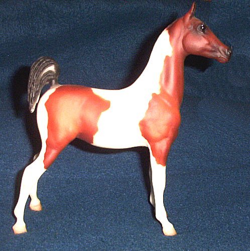 Bay Pinto Saddlebred ASB Weanling Breyer