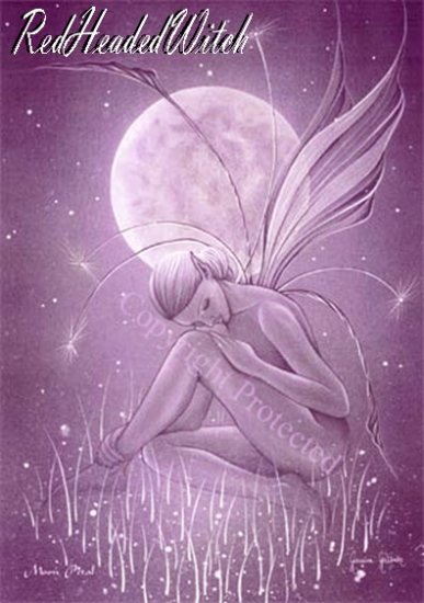 JESSICA GALBRETH POSTER Print MOON PETAL 24 x 36 FAIRY