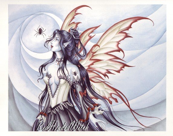NENE THOMAS Print ARACHNE 8.5 x 11 FAIRY FAERY Spider
