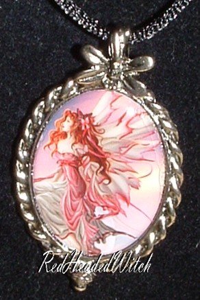 Nene Thomas DAYBREAK FAIRY CAMEO PENDANT Necklace FAERY