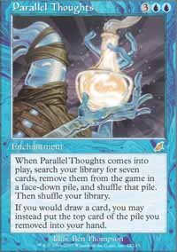 Magic the Gathering Card - Parallel Thoughts (Scourge)