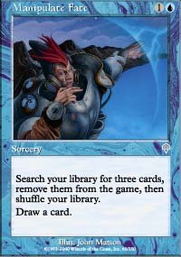 Magic the Gathering Card - Manipulate Fate (Invasion)