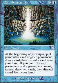 Magic the Gathering Card - Ceta Sanctuary (Apocalypse)