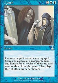 Magic the Gathering Card - Quash (Urza's Destiny)