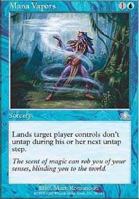 Magic the Gathering Card - Mana Vapors (Prophecy)