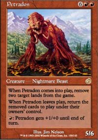 Magic the Gathering Card - Petradon (Torment)
