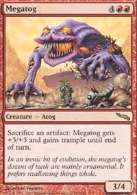 Magic the Gathering Card - Megatog (Mirrodin)