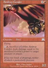 Magic the Gathering Card - Airdrop Condor (Onslaught)